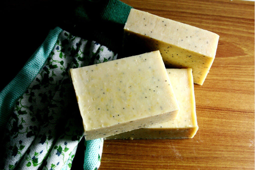 Sunny Day Gardeners Soap, Soap for Gardener, Scrubby Soap