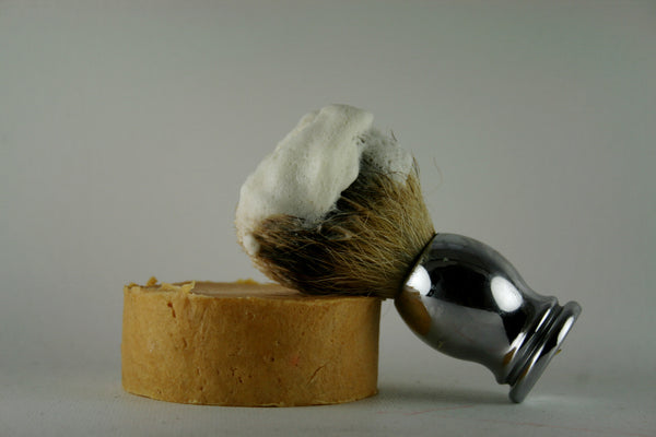 Artisan Shave Soap, Mens Shaving Soap, Vegan Natural Shave Soap - Clear Naturals
