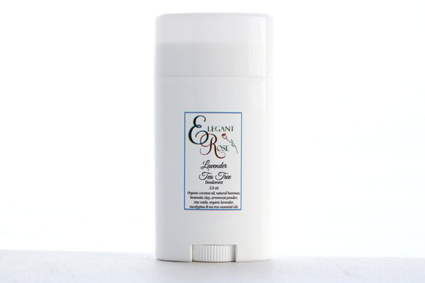 Lavender Tea Tree Deodorant, Organic Deodorant