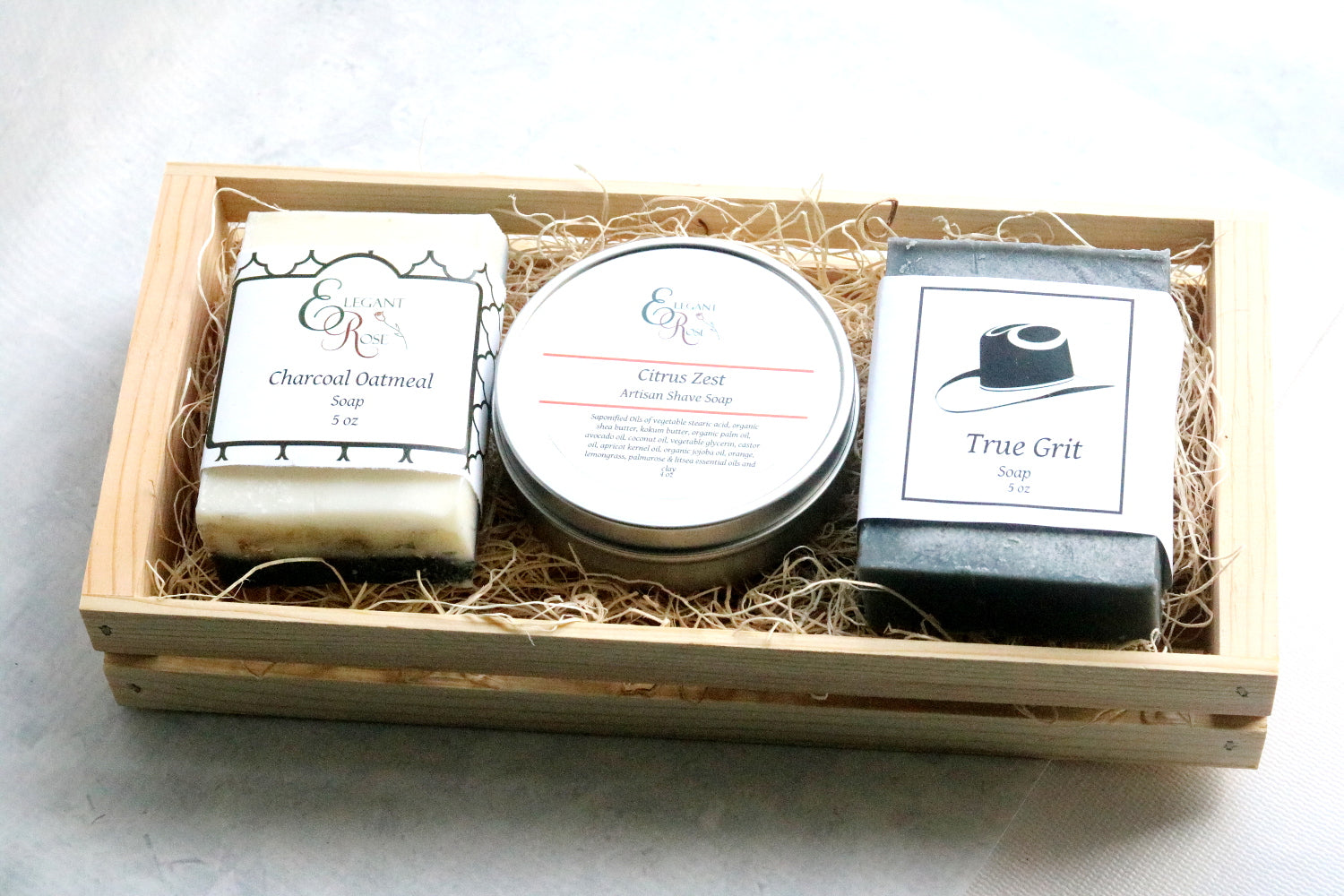 Mens Gift Set - Natural Soap Gift - Elegant Rose Boutique