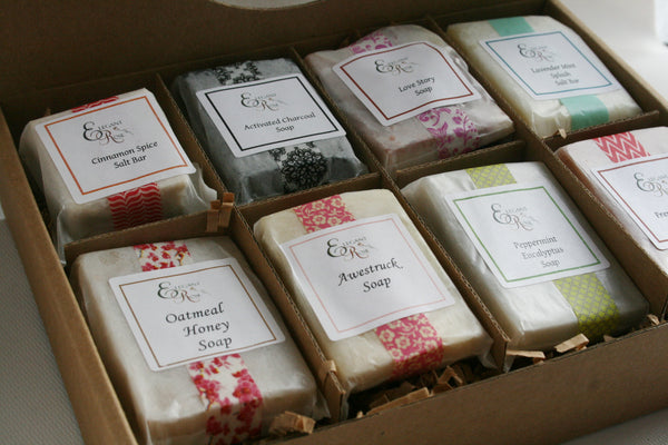 Soap Sampler Gift Set - Handmade soap| Natural Soap| Soap Gift for Her, Gift for Him, Mom Gift, Christmas Gift, Gift Idea