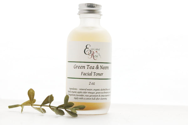 Green Tea & Neem Facial Toner -  for Oily/Acne Skin