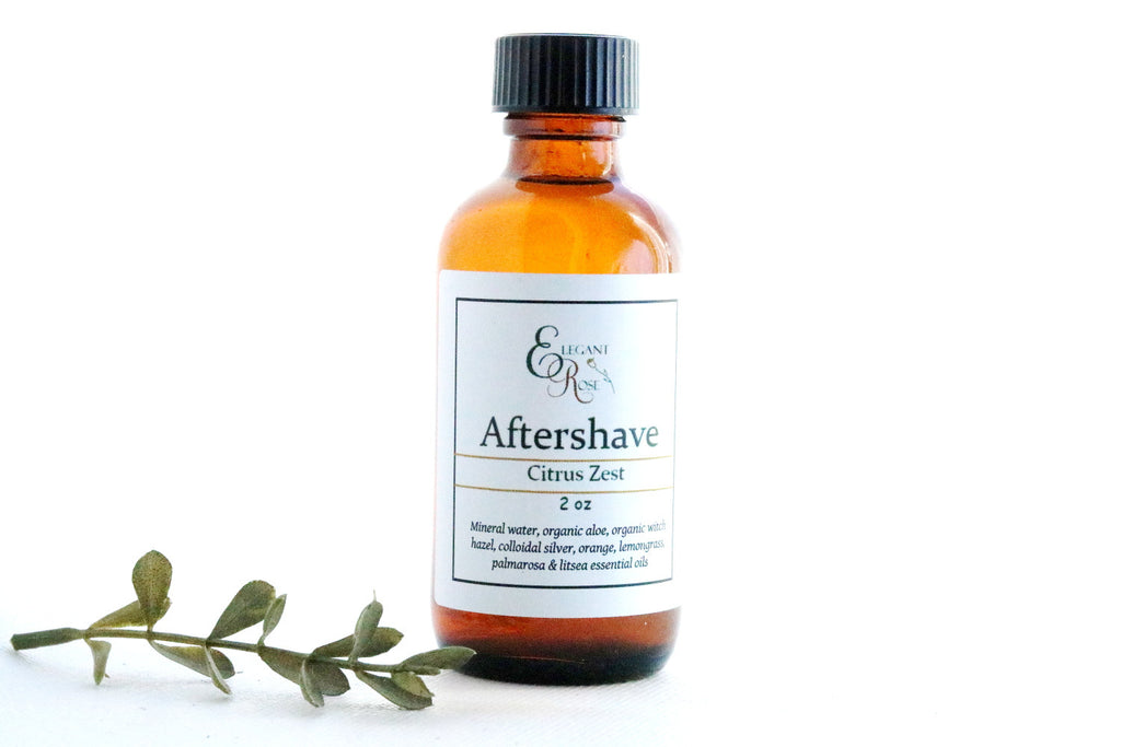 Mens Natural Aftershave - Citrus Zest Aftershave, Natural Aftershave, Organic Aftershave
