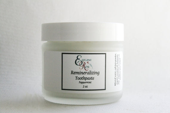 Natural Remineralizing Toothpaste, Flouride Free Toothpaste, includes Birch Xylitol