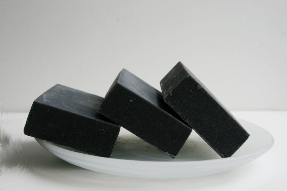 Unscented Activated Charcoal Soap - Clear Naturals