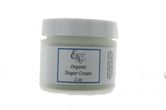 Organic Diaper Cream - Natural Diaper Cream with Fermented Cod Liver Oil